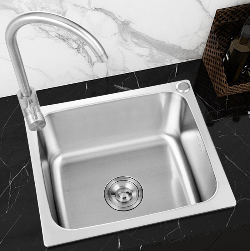 Modern Style Kitchen Sink Stainless Steel Kitchen Sink with Faucet