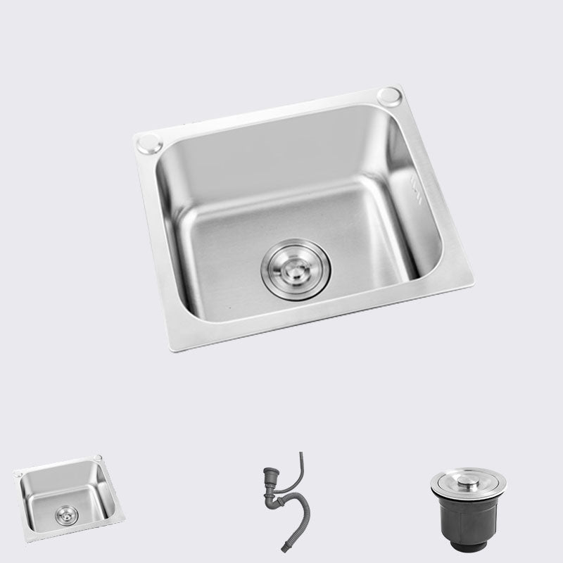 Modern Style Kitchen Sink Stainless Steel Kitchen Sink with Faucet