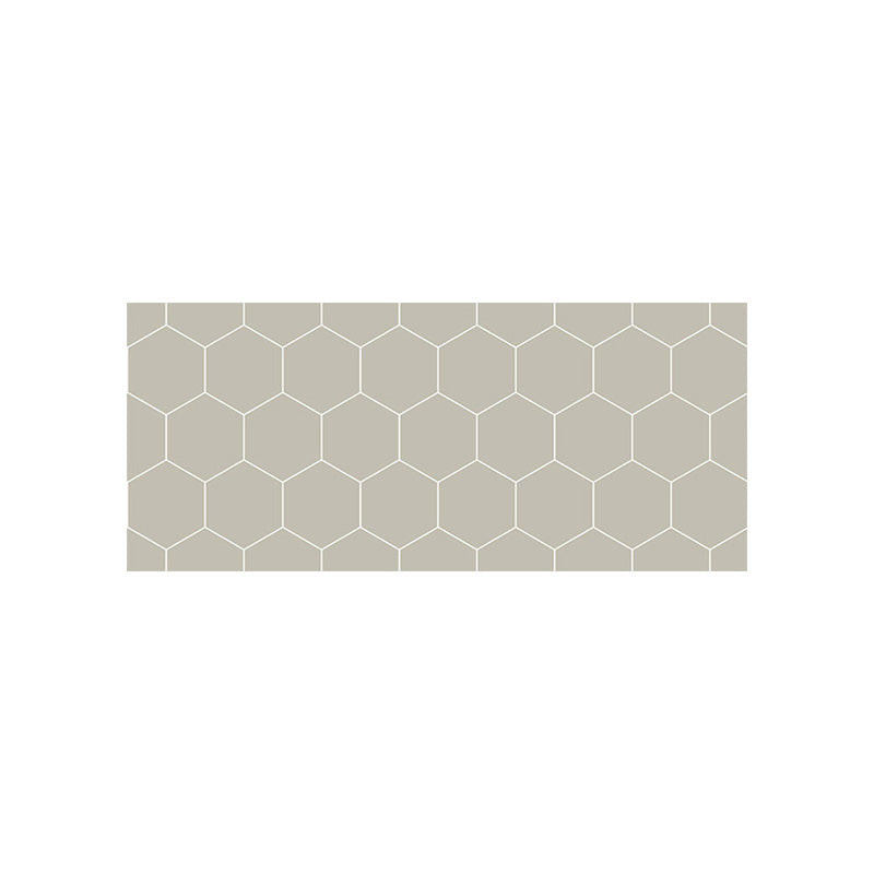 Hexagonal Peel and Stick Tiles Mosaic Tile Peel and Stick Backsplash