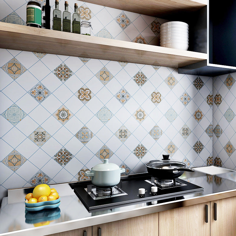 Mosaic Tile Peel and Stick Tiles Square Peel and Stick Backsplash