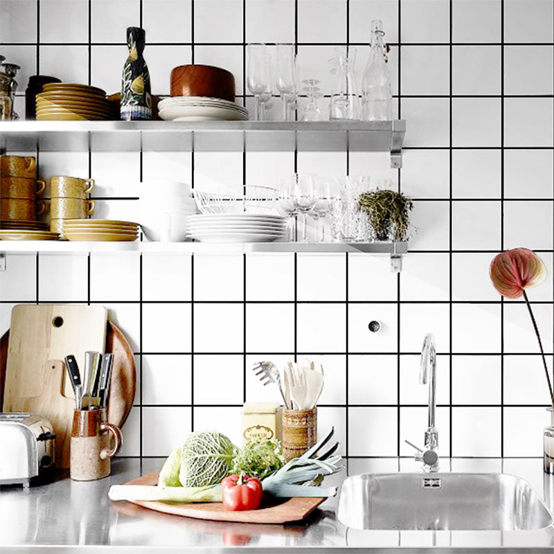 Modern Peel and Stick Tiles Single Tile Peel and Stick Backsplash