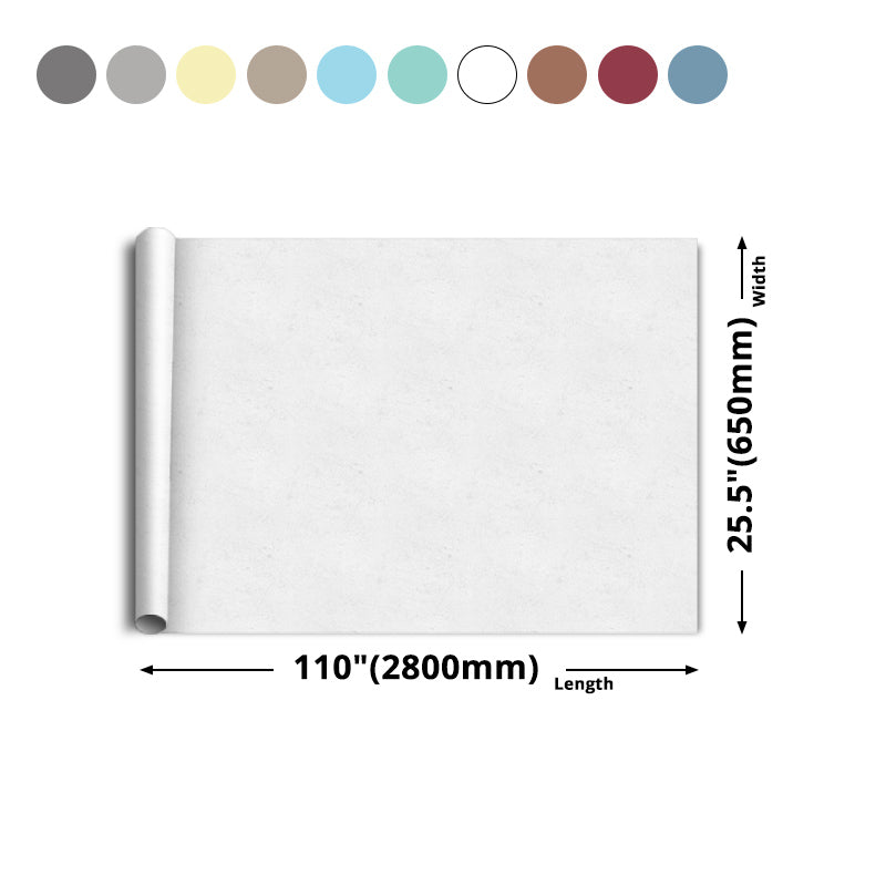 Basic Backsplash Panels Pure Color Fade Resistant Wall Ceiling for Bedroom