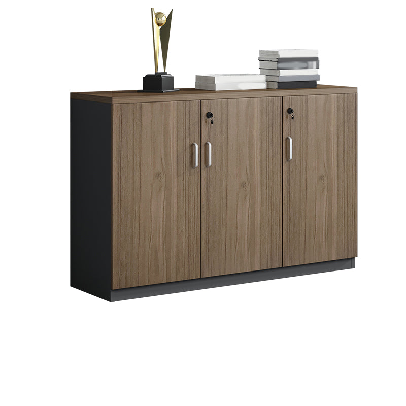 Medieval Modern Filing Cabinet Wooden Frame Storage Lateral File Cabinet