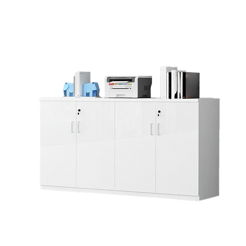 Contemporary File Cabinet Wooden Frame Storage Lateral File Cabinet