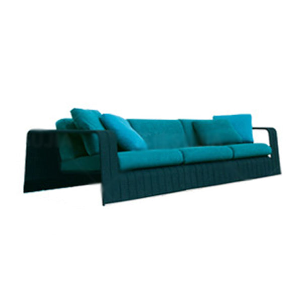 Modern & Contemporary Outdoor Patio Sofa UV Resistant Fade Resistant Patio Sofa