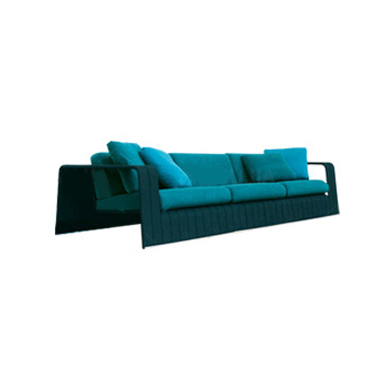 Modern & Contemporary Outdoor Patio Sofa UV Resistant Fade Resistant Patio Sofa