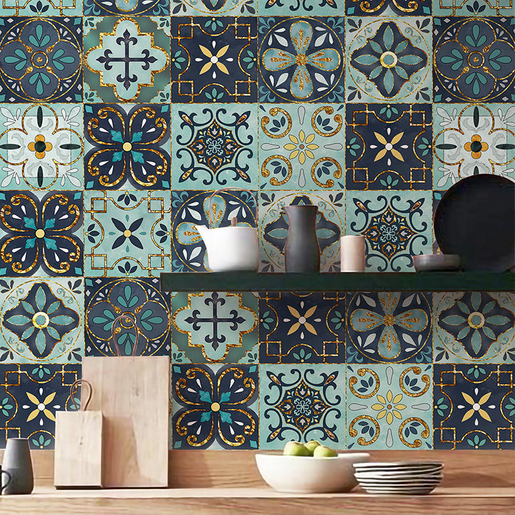 Modern Peel and Stick Tiles Mosaic Tile Peel and Stick Wall Tile