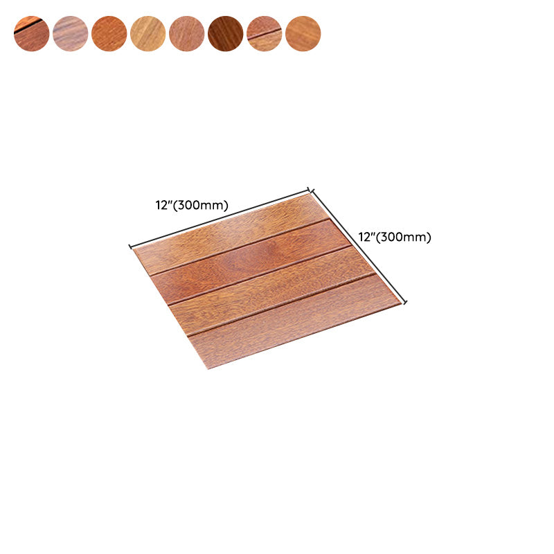 Wood Flooring Click-Locking 12" X 12" Square Hardwood Flooring