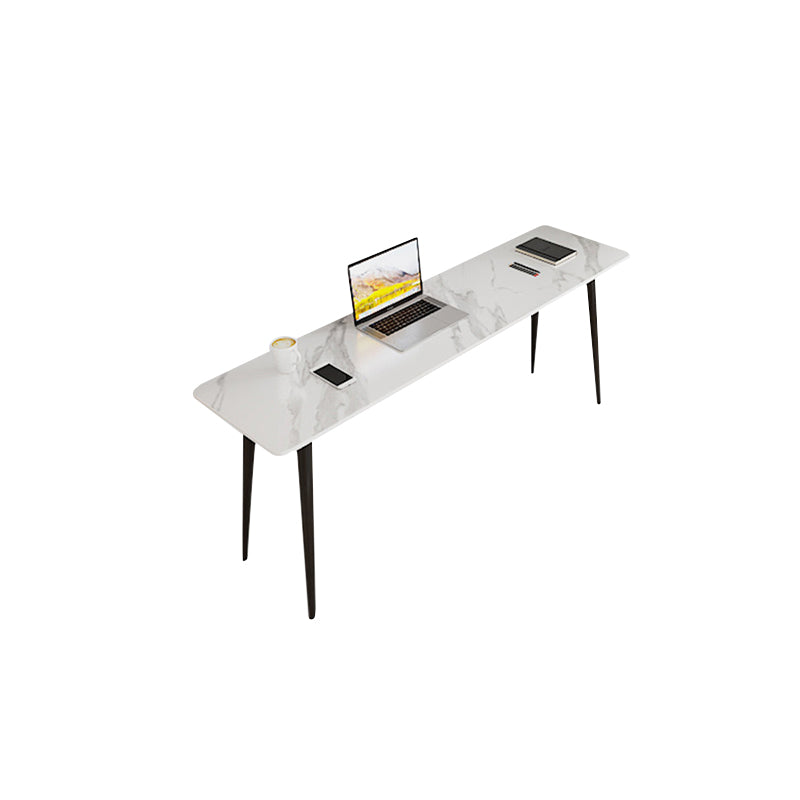 Rectangle Sintered Stone Top Office Desk Modern Style Writing Desk for Office