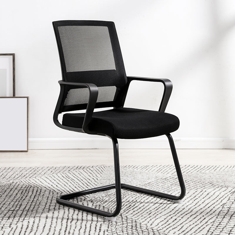 Modern No Wheels Desk Chair No Distressing Ergonomic Office Chair