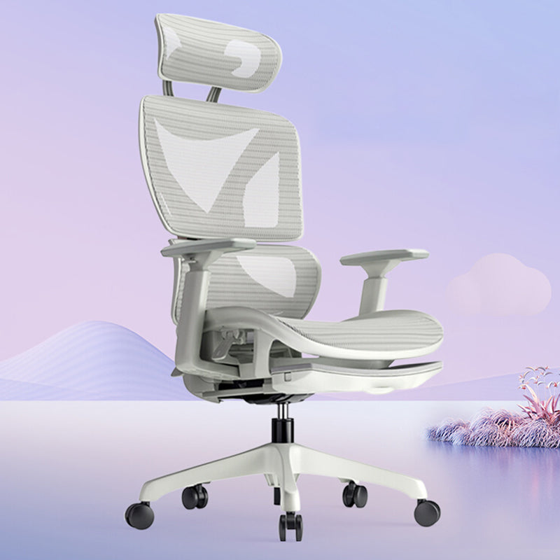 Modern Removable Arms Office Chair Adjustable Seat Height Slide Chair