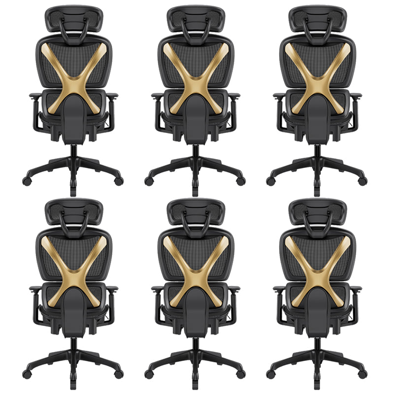 Modern Removable Arms Office Chair Adjustable Seat Height Slide Chair