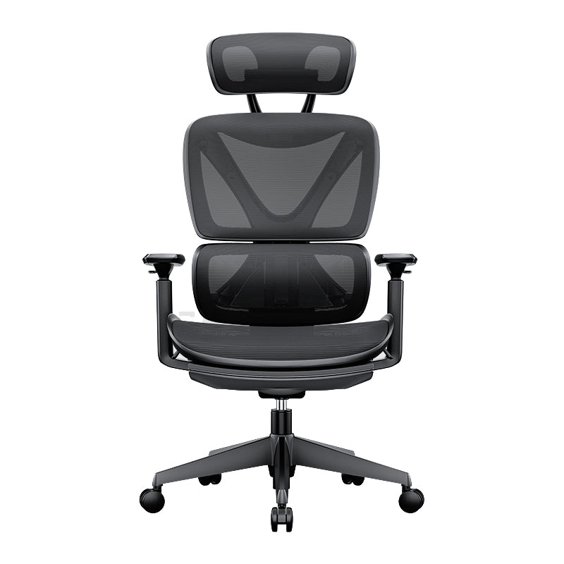 Modern Removable Arms Office Chair Adjustable Seat Height Slide Chair