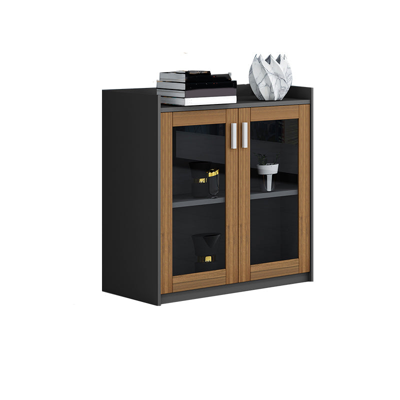 Nordic Style File Cabinet Wooden Frame Storage Filing Cabinet