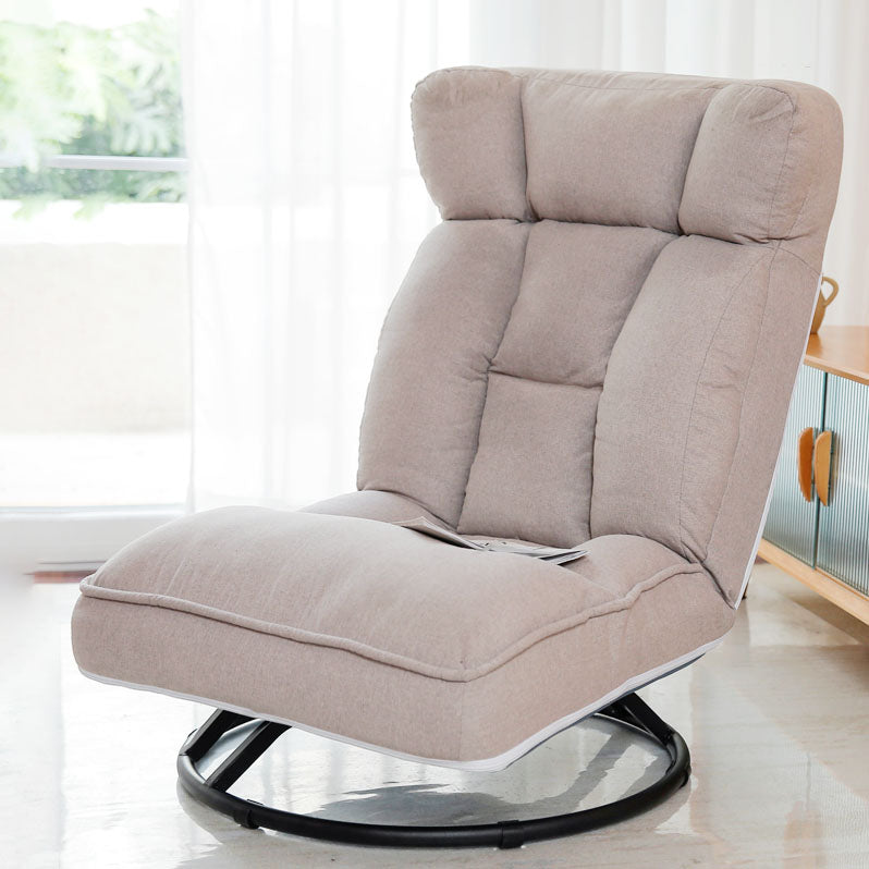 Fabric Swivel Standard Recliner Metal Frame Indoor Recliner Chair