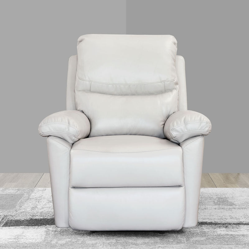 Contemporary Metal Frame Standard Recliner Solid Color Recliner Chair