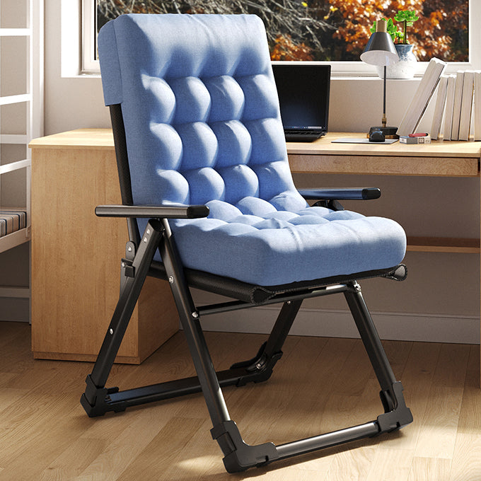 Modern Metal Frame Recliner Foldable Recliner Chair with Position Lock