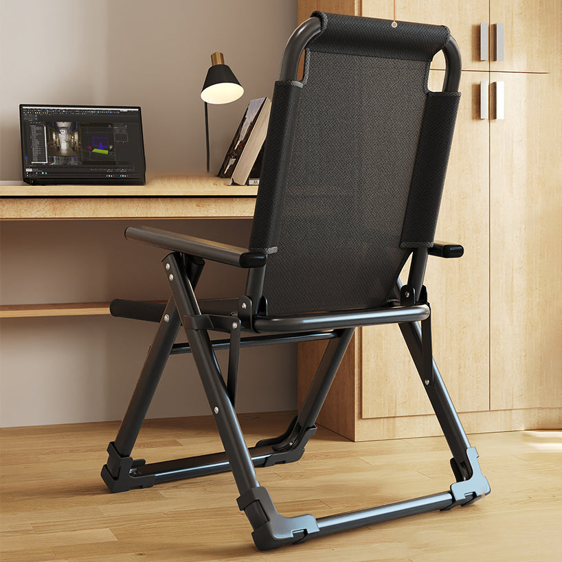 Modern Metal Frame Recliner Foldable Recliner Chair with Position Lock