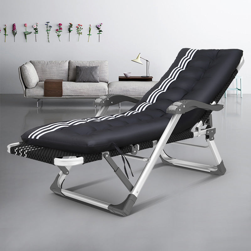 Modern Style Metal Frame Standard Recliner Foldable Recliner Chair