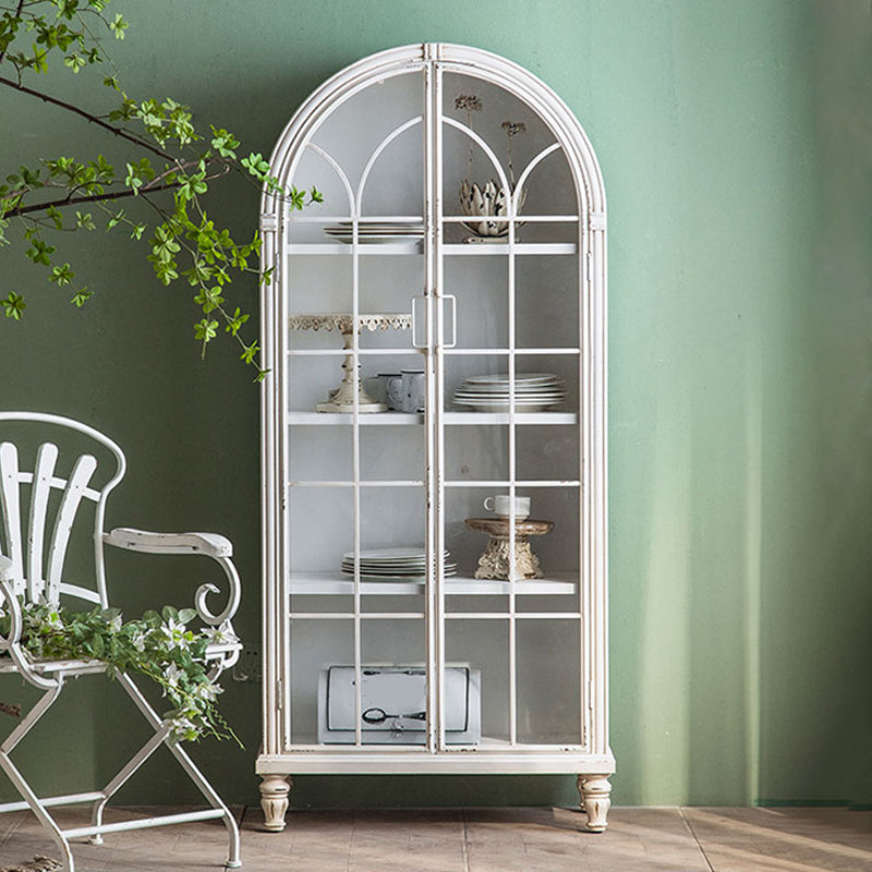 Contemporary Side Board Pine Sideboard Cabinet with Doors for Kitchen