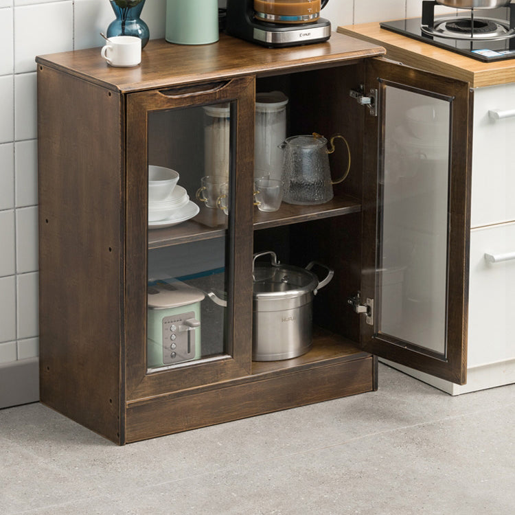 Contemporary Sideboard Table Bamboo Sideboard Cabinet for Kitchen