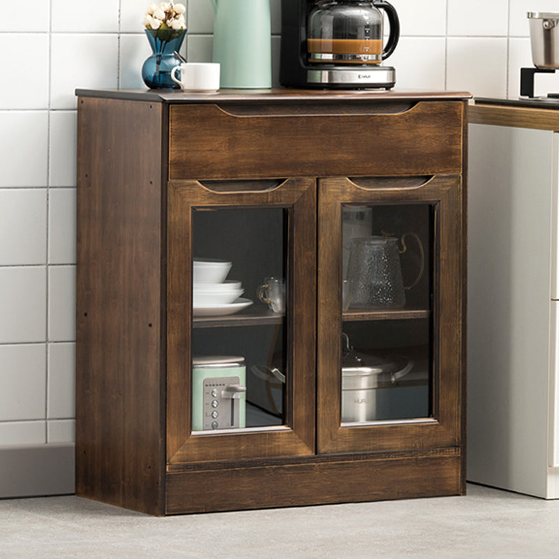 Contemporary Sideboard Table Bamboo Sideboard Cabinet for Kitchen