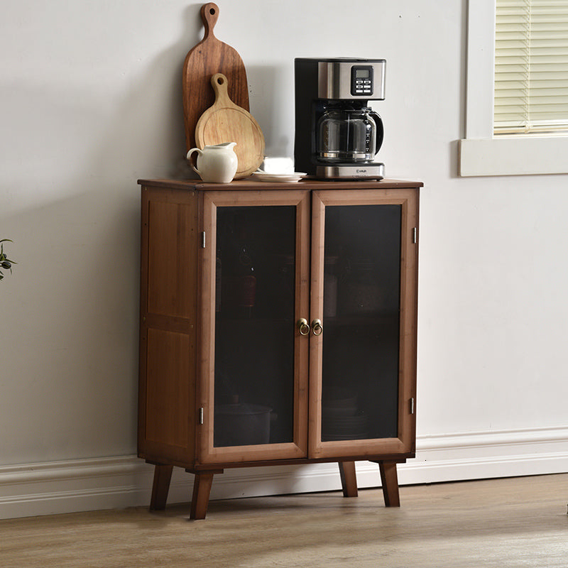 Contemporary Sideboard Table Bamboo Sideboard Cabinet for Kitchen