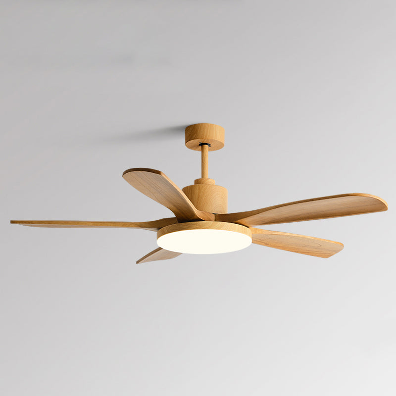 Metal Fan Shape Ceiling Fan Kid Style Single Light Ceiling Mount Fans Fixture