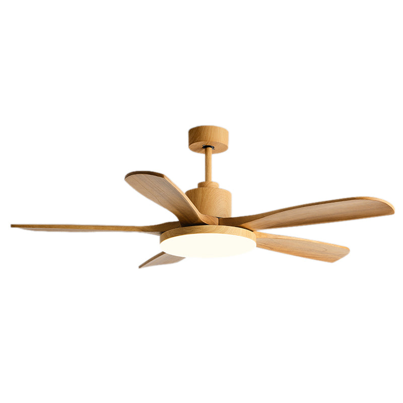 Metal Fan Shape Ceiling Fan Kid Style Single Light Ceiling Mount Fans Fixture