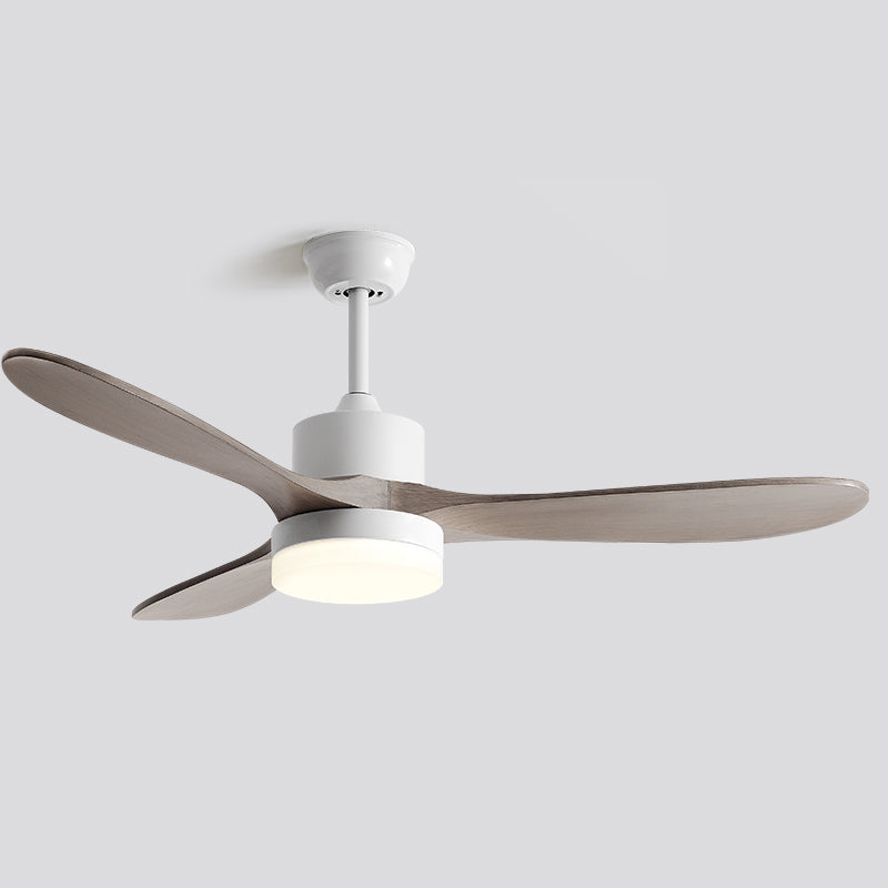 Fan Shape Metal Ceiling Fan Kid Style 1 Light Ceiling Mount Fans Fixtures for Living Room