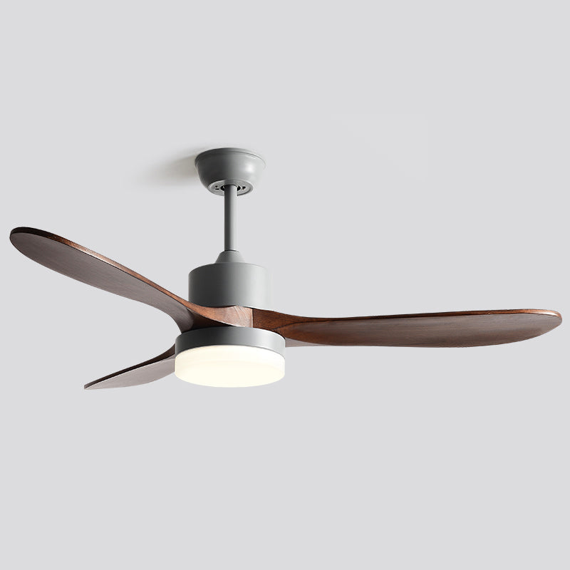 Fan Shape Metal Ceiling Fan Kid Style 1 Light Ceiling Mount Fans Fixtures for Living Room