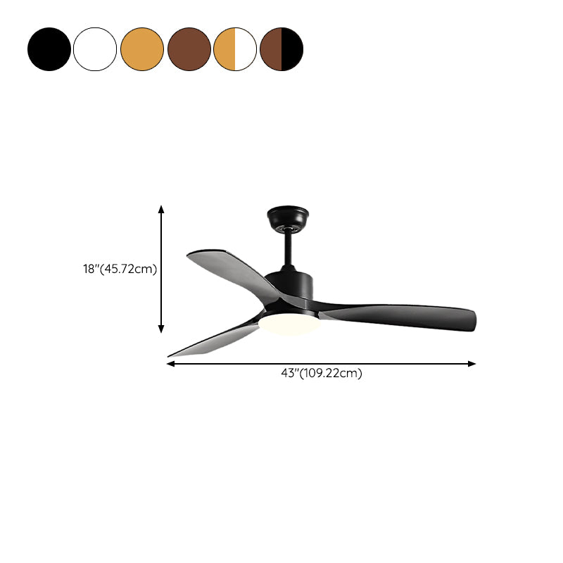 Metal Fan Shape Ceiling Fan Modern Style 1 Light Ceiling Mount Fans Fixture for Bedroom