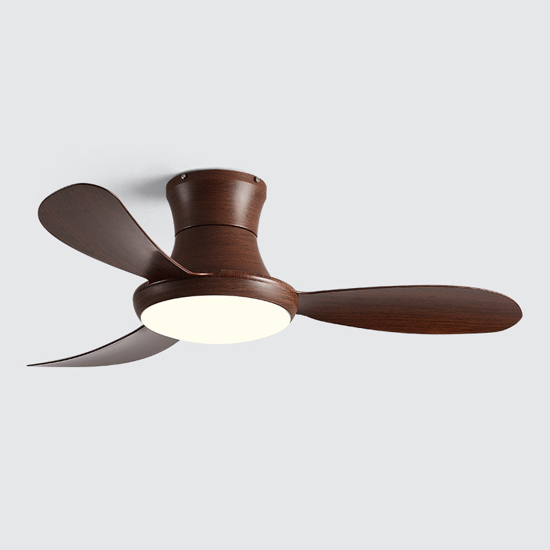 Metal Fan Shape Ceiling Fan Kid Style 1-Light Ceiling Mount Fans Fixtures