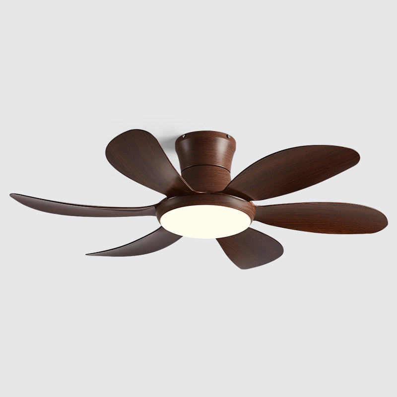 Metal Fan Shape Ceiling Fan Kid Style 1-Light Ceiling Mount Fans Fixtures