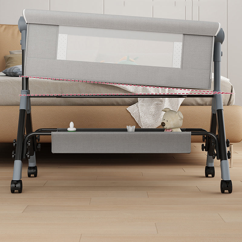 Metal Bedside Bassinet Square / Rectangle Co-Sleeper & Bedside Bassinets