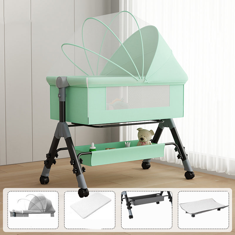 Metal Bedside Bassinet Square / Rectangle Co-Sleeper & Bedside Bassinets