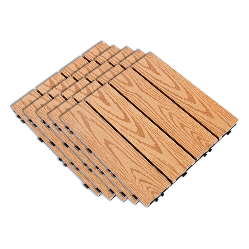 Composite Deck Flooring Tiles Interlocking Patio Flooring Tiles with Fire Resistant