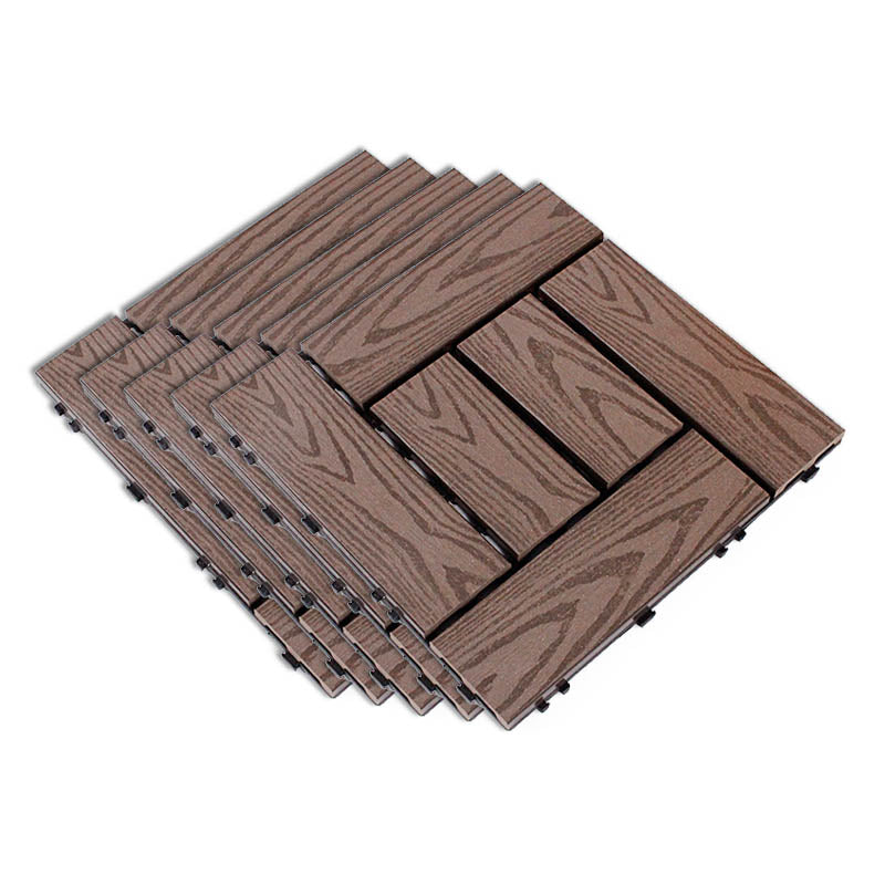 Composite Deck Flooring Tiles Interlocking Patio Flooring Tiles with Fire Resistant