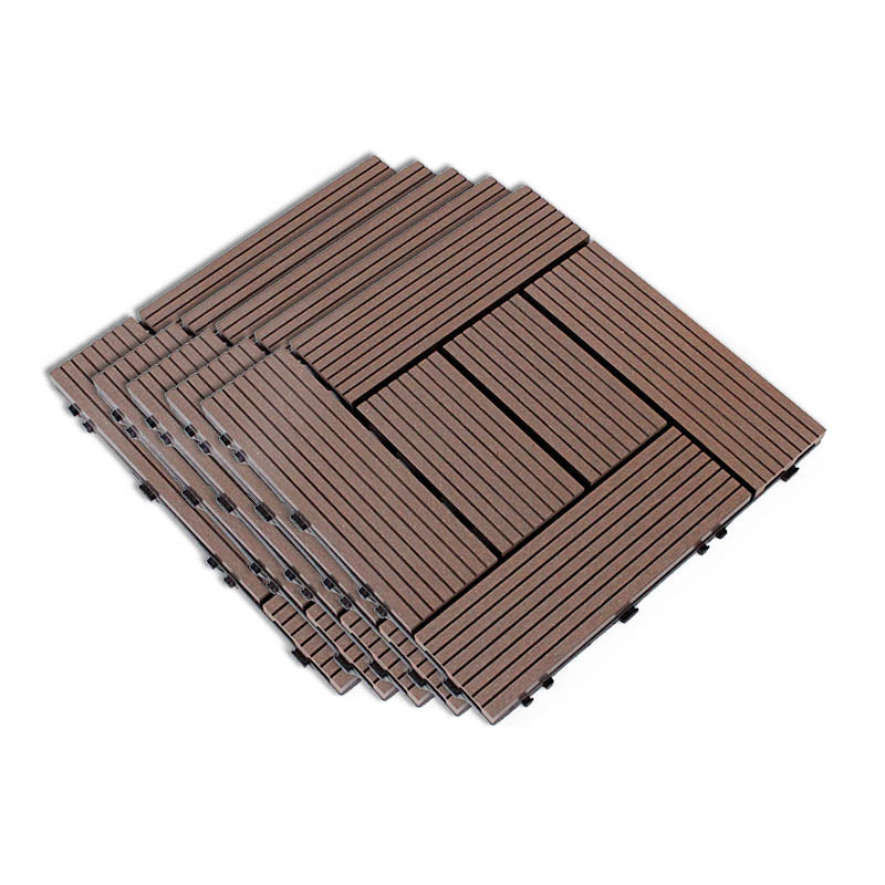 Composite Deck Flooring Tiles Interlocking Patio Flooring Tiles with Fire Resistant