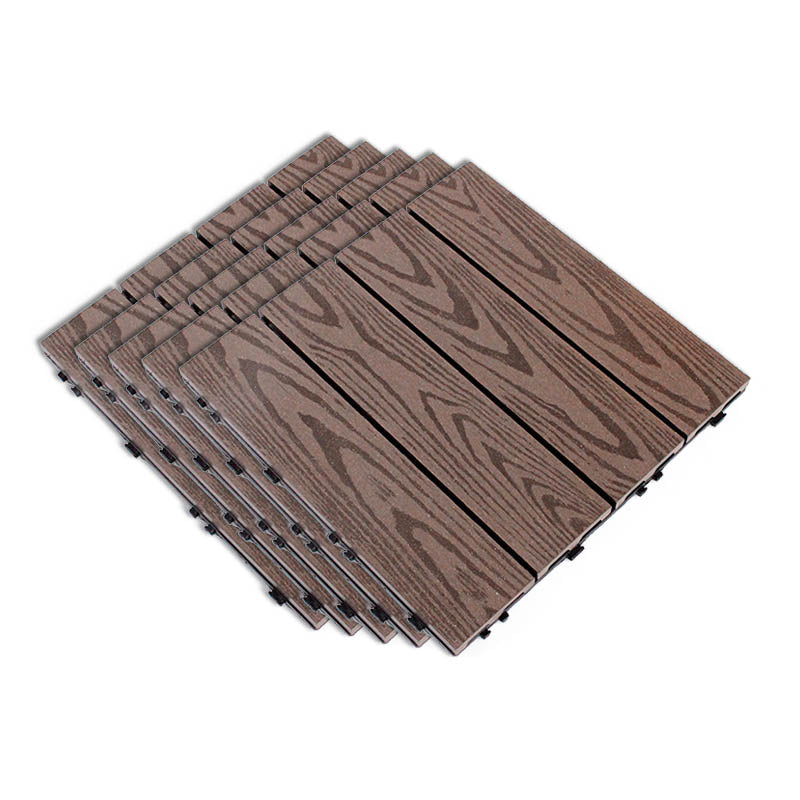 Composite Deck Flooring Tiles Interlocking Patio Flooring Tiles with Fire Resistant