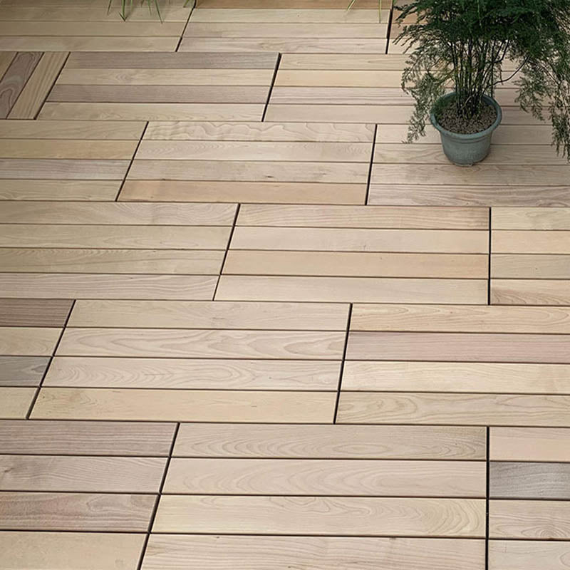 Solid Wood Deck Flooring Tiles Interlocking Deck Flooring Tiles