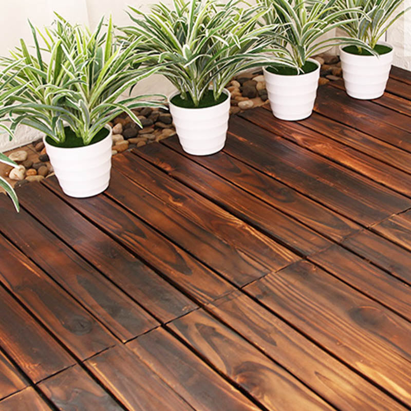 Interlocking Patio Flooring Tiles Solid Wood Patio Flooring Tiles