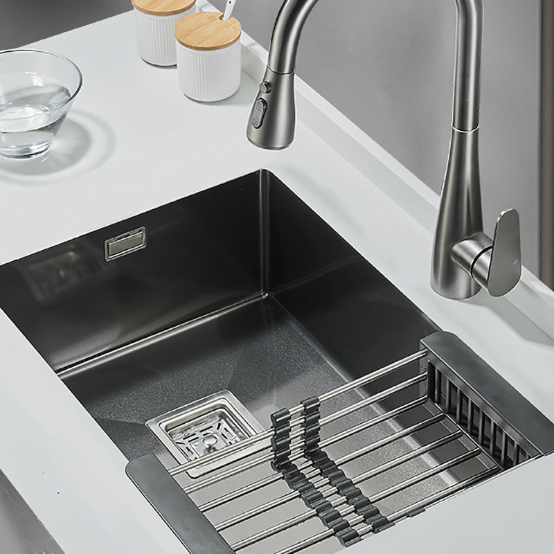 Stainless Steel Kitchen Sink Overflow Hole Design Kitchen Sink with Soundproofing