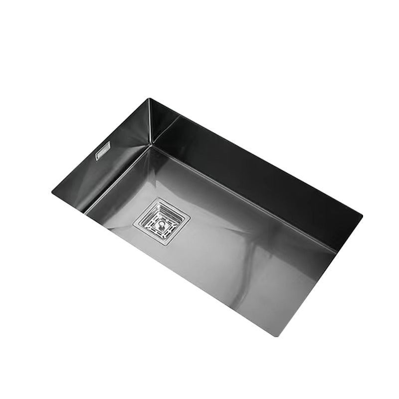 Stainless Steel Kitchen Sink Overflow Hole Design Kitchen Sink with Soundproofing