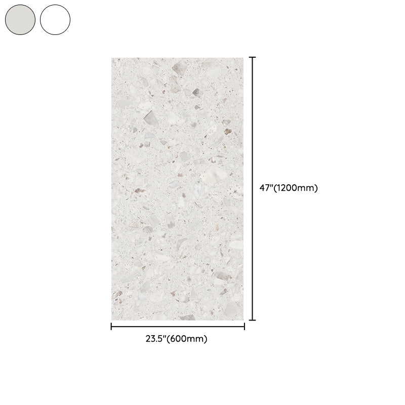 Modern Pattern Wall Tiles Natural Stone Rectangular Terrazzo Tiles