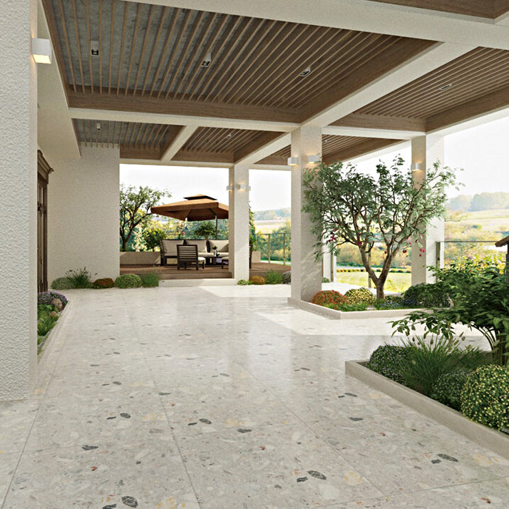 Contemporary Square Terrazzo Tiles Textured Wall & Floor Tile