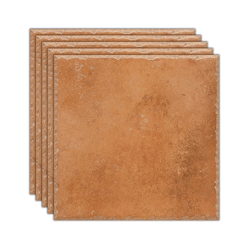 Tradition Square Floor and Wall Tile Plain Frosted Porcelain Tile