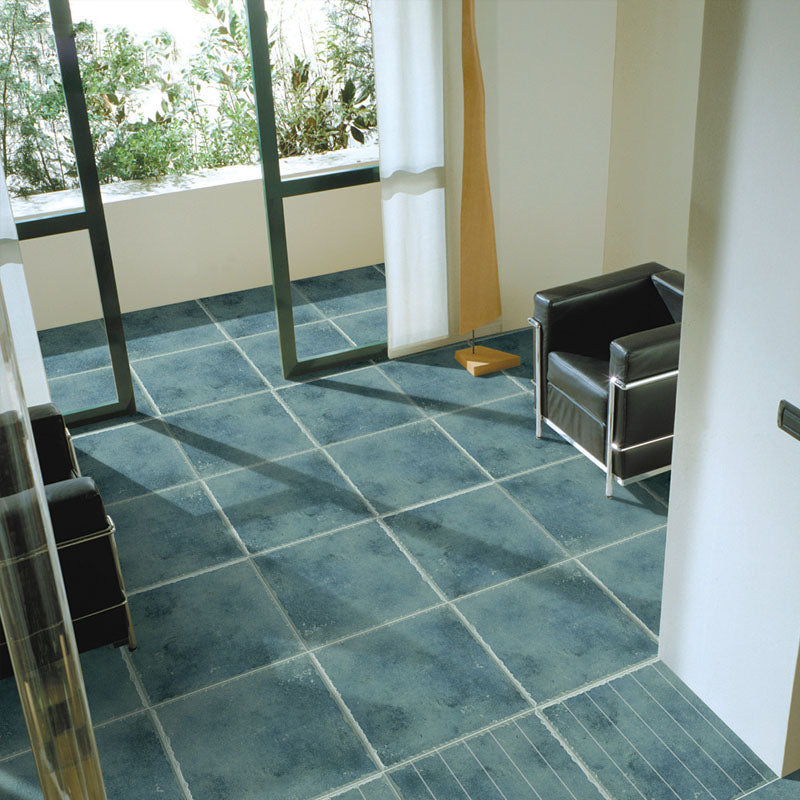 Tradition Square Floor and Wall Tile Plain Frosted Porcelain Tile