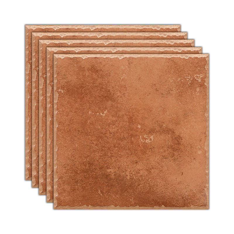 Tradition Square Floor and Wall Tile Plain Frosted Porcelain Tile