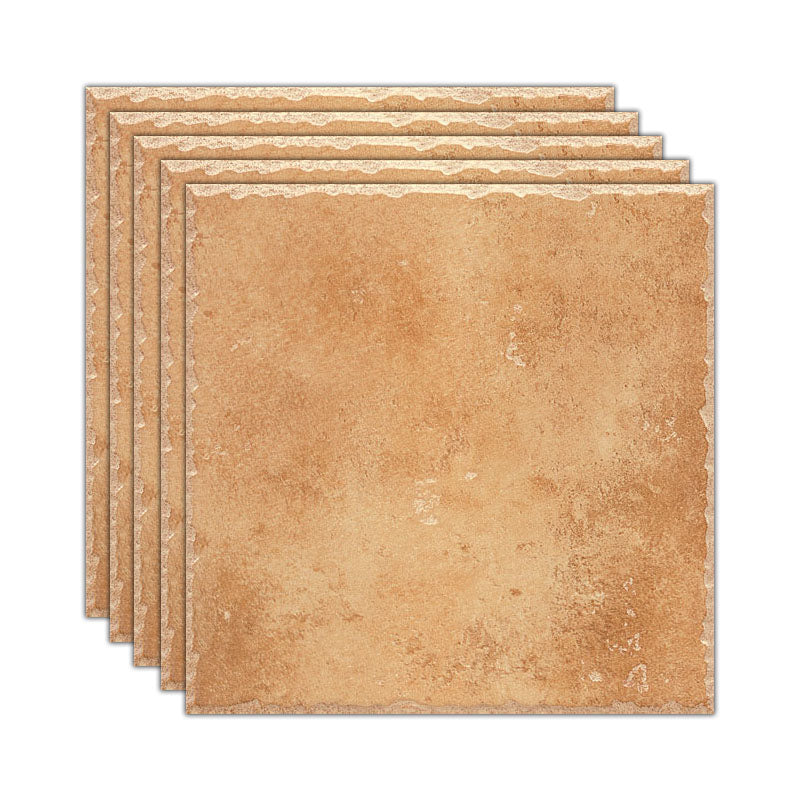 Tradition Square Floor and Wall Tile Plain Frosted Porcelain Tile